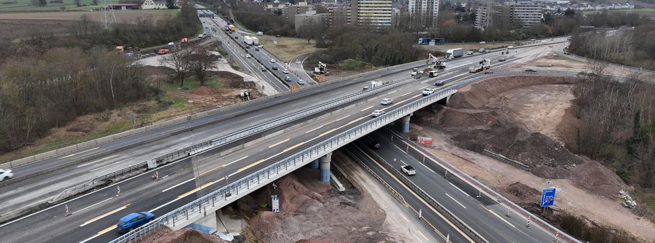 Nach acht Jahren: Bauarbeiten am Kreuz Mainz-Süd bald fertig