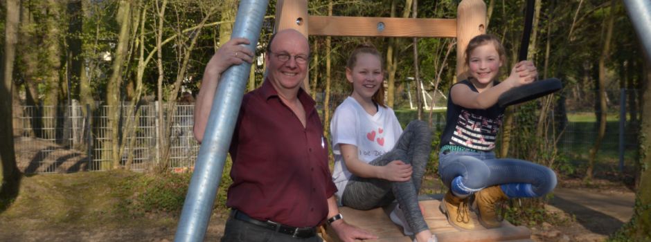 Abenteuerspielplatz in Dexheim mit neuer Seilbahn