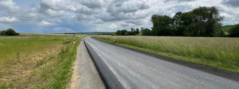 Deckensanierungsarbeiten der K 47 (alt) zwischen Calden und Burguffeln nähern sich dem Ende!