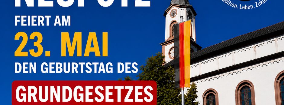 Geburtstagsfeier des Grundgesetztes 