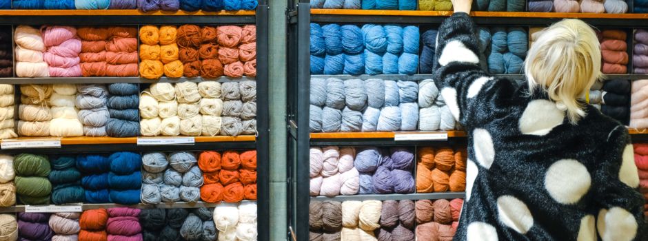 Hier schlagen Strickherzen höher