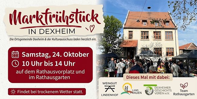 2. Dexheimer Marktfrühstück: Gemeinsam den Herbst genießen