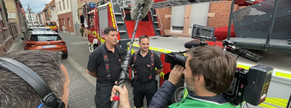 Mainzer Feuerwehrleute demnächst in TV-Serie zu sehen