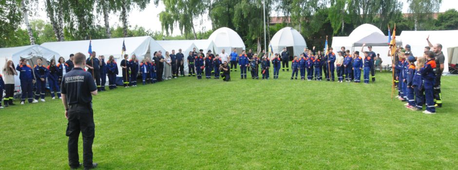 Erfolgreiches Jungendfeuer-Zeltlager der Verbandsgemeinde Kirchheimbolanden:
Ein Highlight für junge Feuerwehrleute