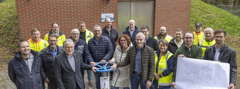 „Wasser marsch!“ – Neue Verbindungsleitung stärkt Versorgung in Borod und Wahlrod 