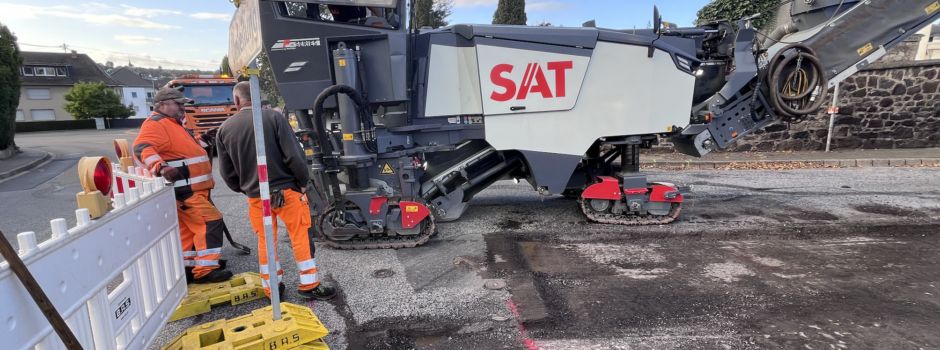 Straßenbaumaßnahme Krufter Weg!