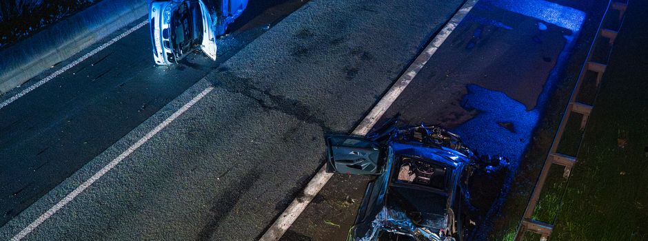 Schwerer Unfall auf A671 bei Wiesbaden: Verdacht auf illegales Autorennen
