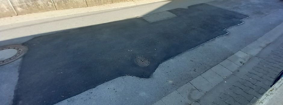 Tränkgasse ausgebessert