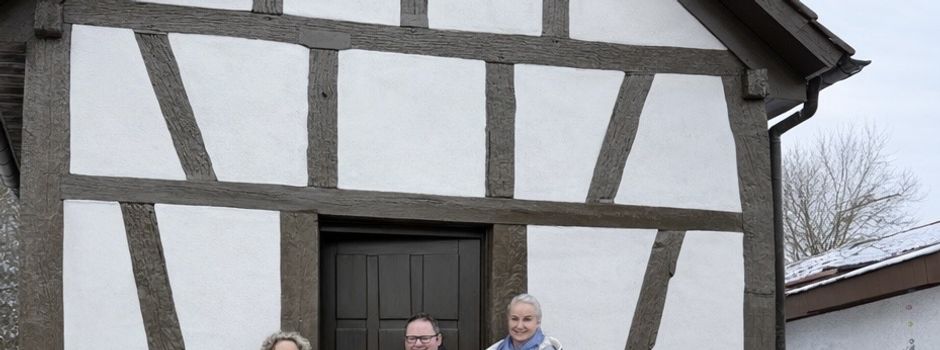 Fassadensanierung des Backhauses Harbach