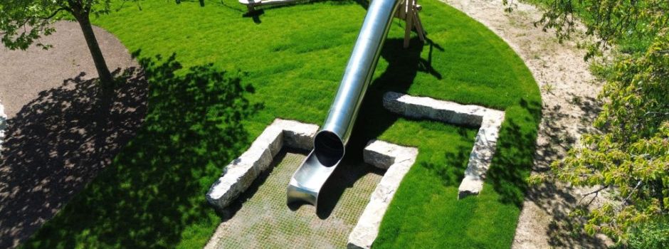 Riesiger Spielplatz in Wiesbaden eröffnet