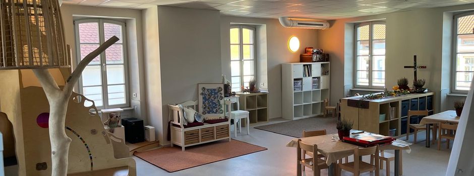 Einweihung der neuen “Wolkengruppe” in der Katholischen Kindertagesstätte Stetten