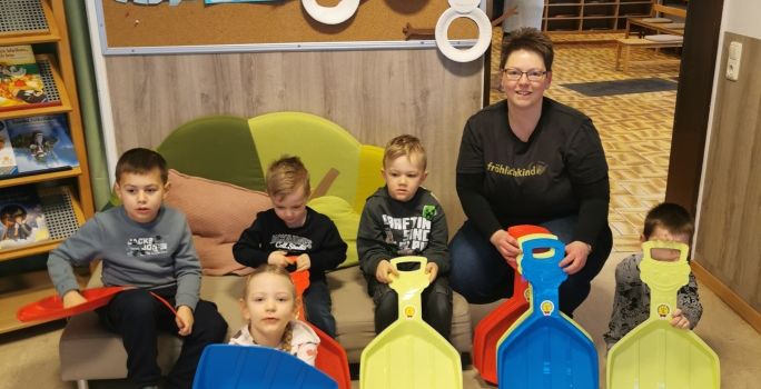 Passend zum Schnee! Spende von Christin Luther von der Musikschule Fröhlich