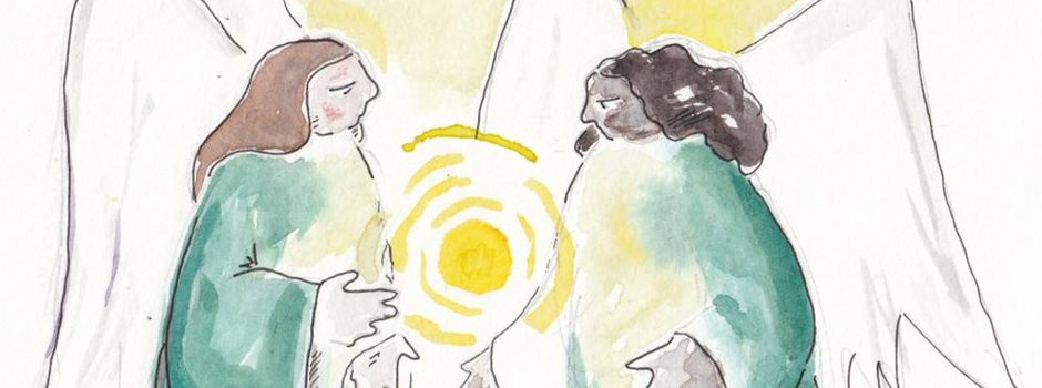 Selfies mit Engelsflügeln: Dekanat lädt zum „Pop-up-Segen“ auf den Markt