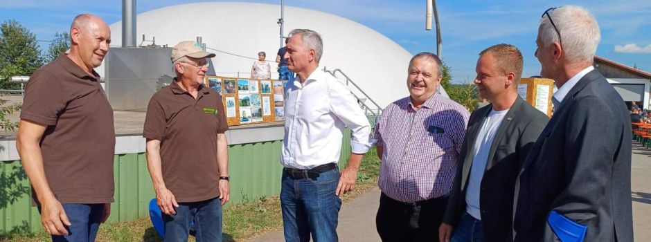 Rekordbesuch beim „Tag der offenen Biogasanlage“ in Kricklhof