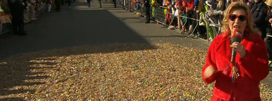 Rosenmontag in Mainz: Warum lagen Sägespäne vor der Ehrentribüne?