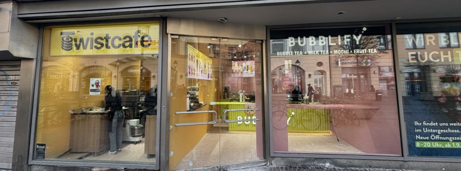 Neu in Augsburg: Twistcafe mit Baumstriezel und Bubble Tea