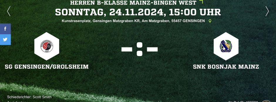 Erstes Heimspiel auf dem neuen Kunstrasen
