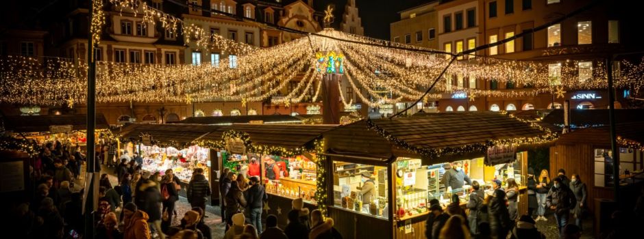 Unterm Sternenhimmel: Mainzer Weihnachtsmarkt gestartet