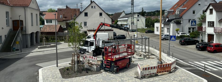Das Wartehäuschen kommt...