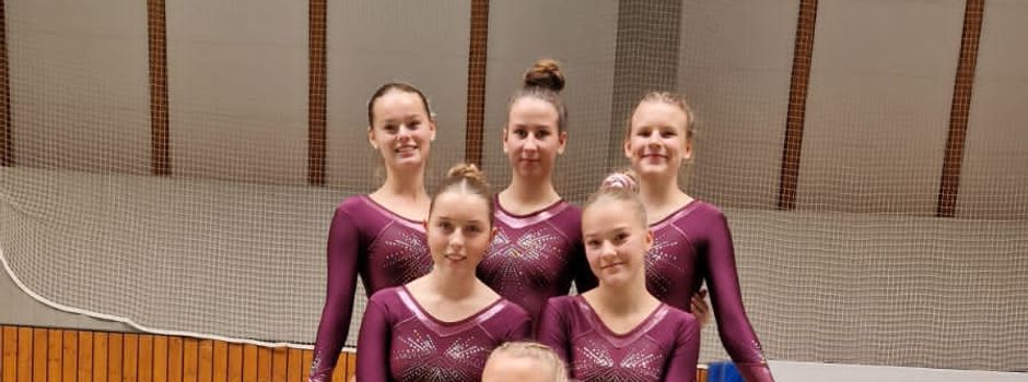 Guter Abschluss für die Kreisliga-Turnerinnen der TG Bingen/Altheim 2