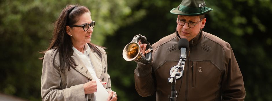 Gelungene Premiere für das Jagdhornbläser-Treffen in Born