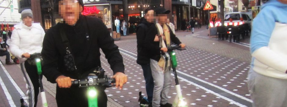 Ärger über Rad- und E-Scooter-Fahrer in Mainzer Fußgängerzonen