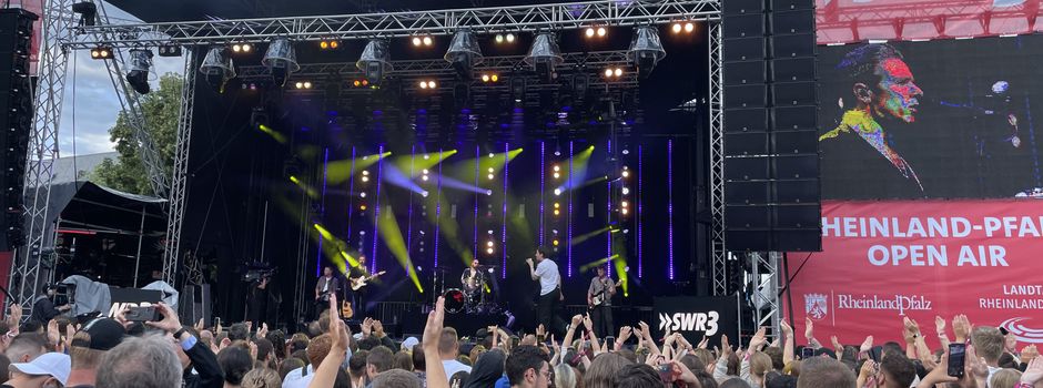 Gab es zu wenige Toiletten beim SWR3-Festival in Mainz?