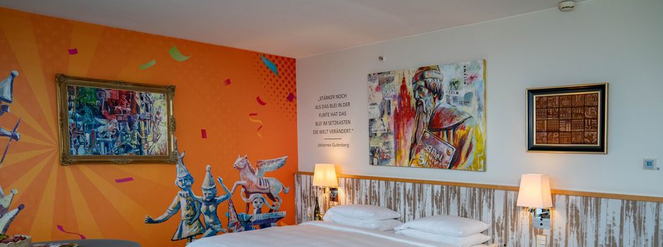 Neues Mainz-Zimmer im Hyatt Regency – mit Werken aus Nieder-Olm