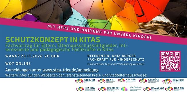 Fachvortrag zu Kita-Schutzkonzepten: Rechtliche Grundlagen und Praxis