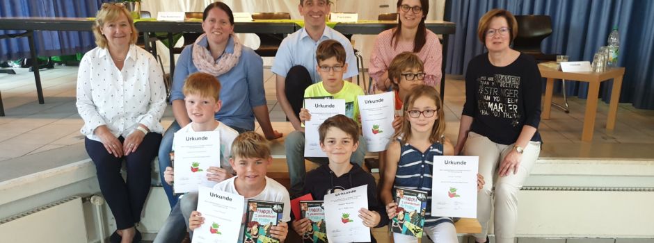 Vorlesewettbewerb und Ehrungen an der Bolandschule
