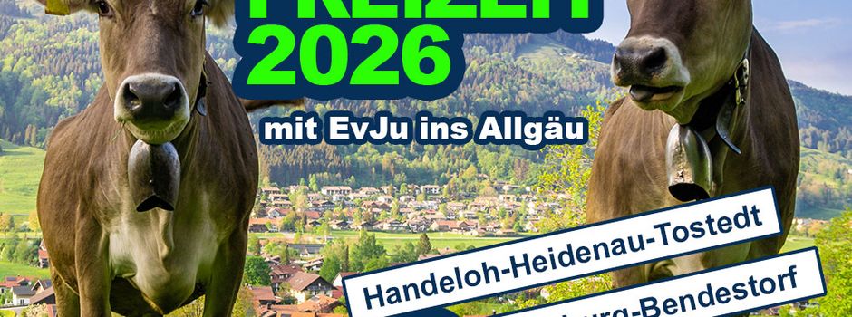 Jugendfreizeit´26 - mit EvJu ins Allgäu