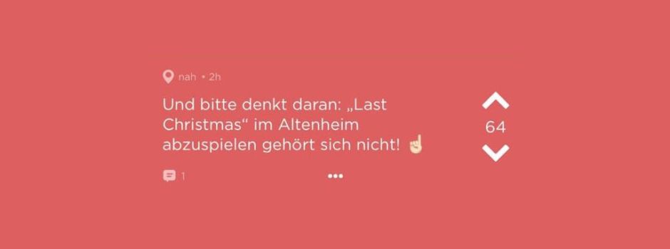 Jodel der Woche – Von typischen Studenten und Weihnachtstrams