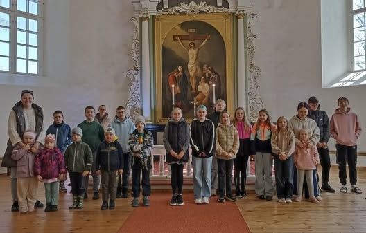 Osterspende bringt Freude in die Partnergemeinde Matiši