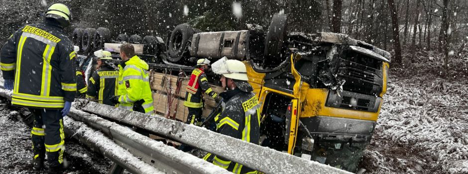 Tödlicher Verkehrsunfall auf A7