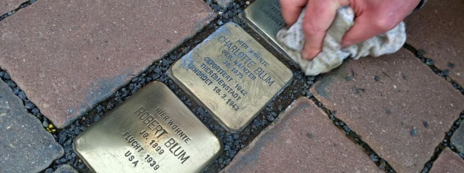 Aufruf zur Reinigung der Stolpersteine am 15. März 2025 –Erinnerung an die Opfer von Gewalt- und Willkürherrschaft