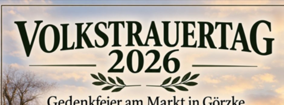 Volkstrauertag 2026