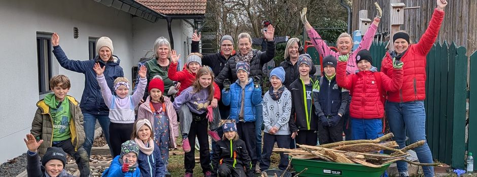 Erfolgreiche Frühjahrsaktion der „Kraut- und Rübn Kids“