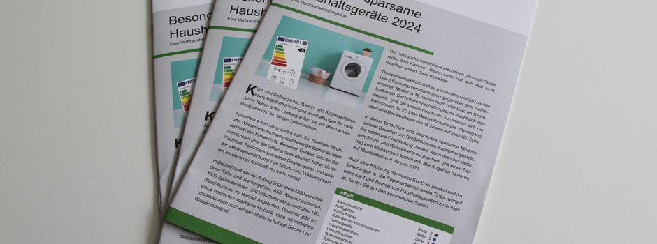 Mit Haushaltsgeräten Strom und Kosten sparen