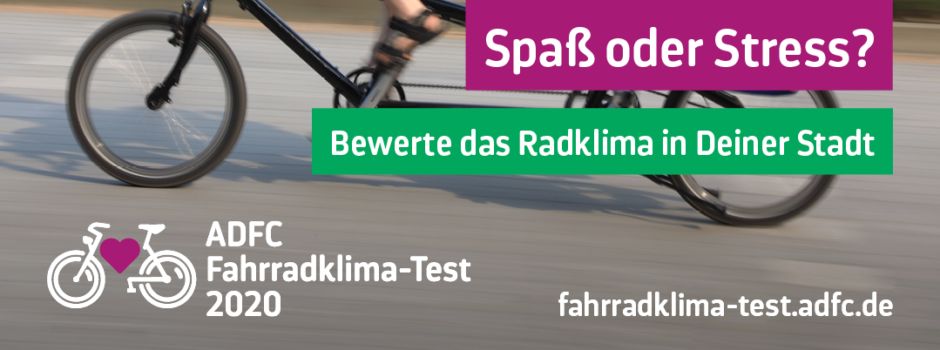 ADFC bittet Radfahrende in Niederkassel um Bewertung des Fahrradklimas