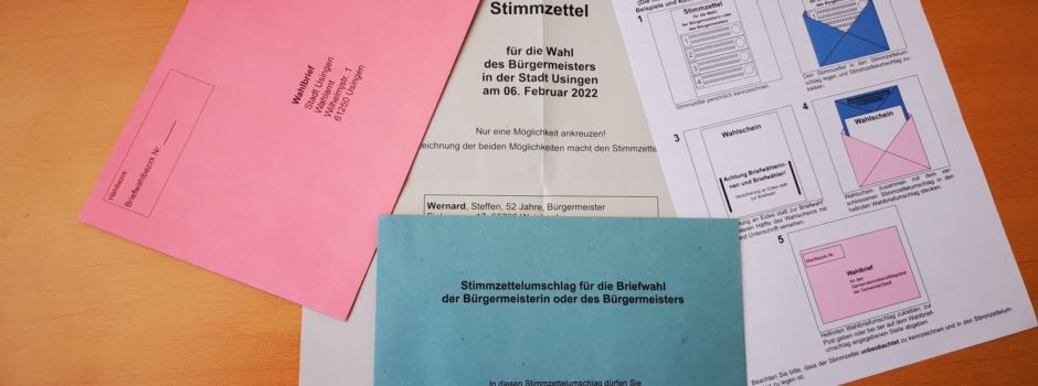 Bundestagswahl 23.02.2025 Briefwahl
