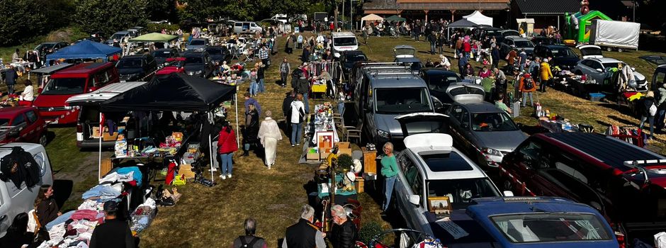 Großer Open-Air-Flohmarkt in Wesseloh