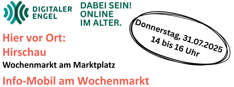 Digitaler Engel in Hirschau
