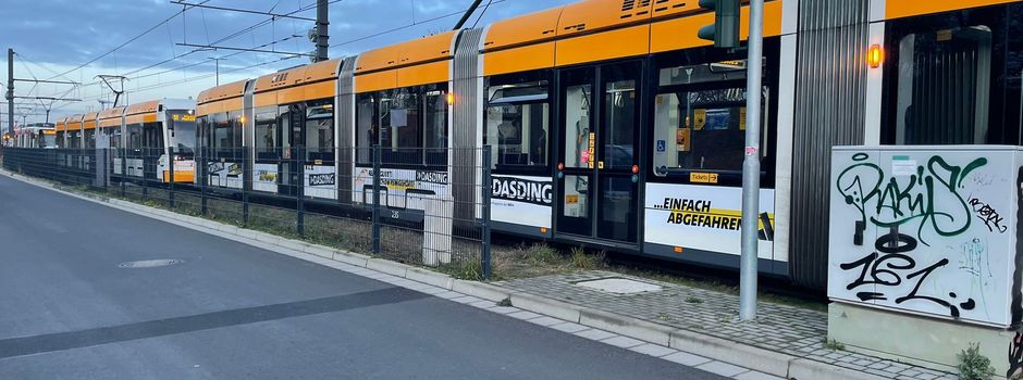 Aktuell: Massiver Straßenbahnstau auf der Saarstraße