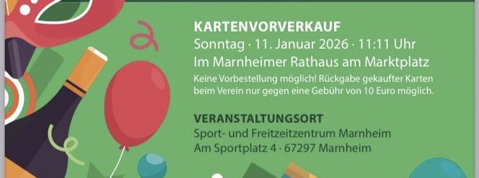 Kartenvorverkauf Kampagne 2026