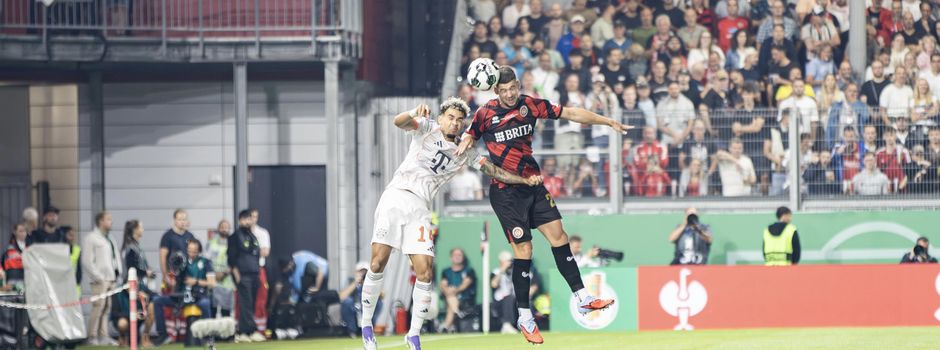 Pokal-K.O. kurz vor Schluss: Wehen Wiesbaden liefert FC Bayern harten Kampf