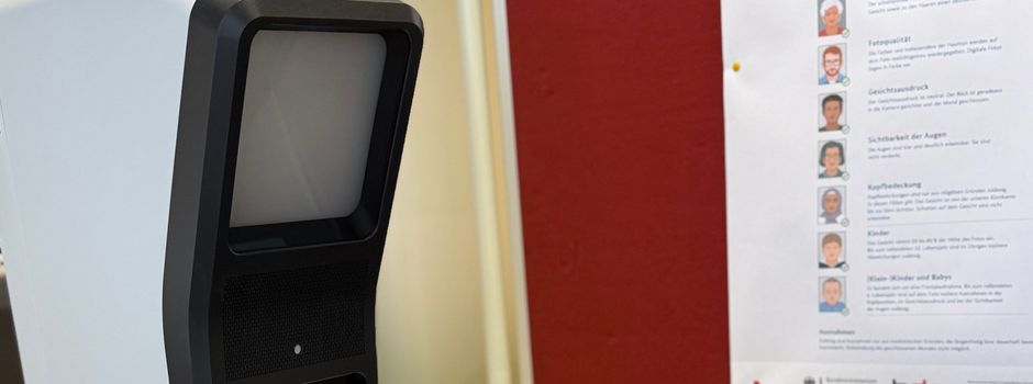 Ab sofort digitale Passbilder im Bürgerbüro 