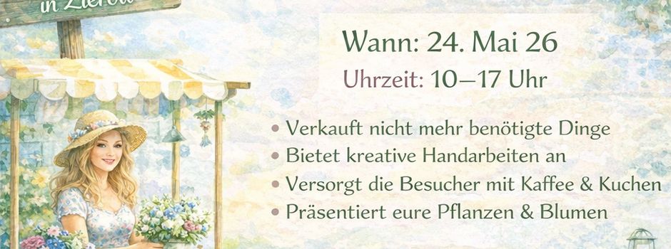 Zierows Dorfflohmarkt 2026: Schnäppchen und Gemeinschaft erleben