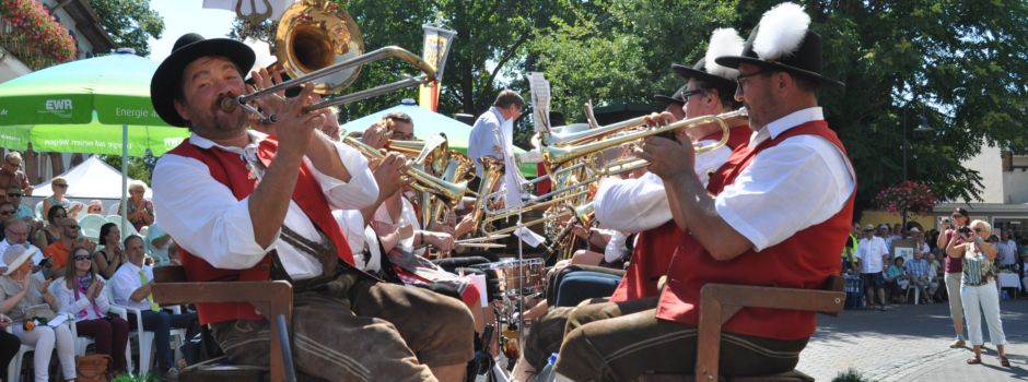 Großer Niersteiner Winzerfestumzug am Sonntag, den 4. August