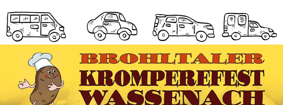 Autoplakate für´s Kromperefest