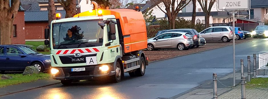 Leichte Erhöhung des Gebührensatzes für die Straßenreinigung in Niederkassel